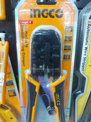 INGCO Modular Plug Crimper 200mm 8"