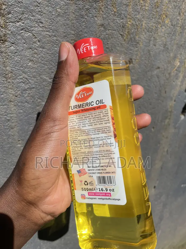 Veetgold Super Whitening Turmeric Body Repair Oil - 1