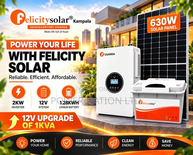 1.28kWh 12V Felicity Hybrid Solar System - 1