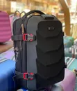 Anti-Theft Backpack Laptop Bag - Black - 1