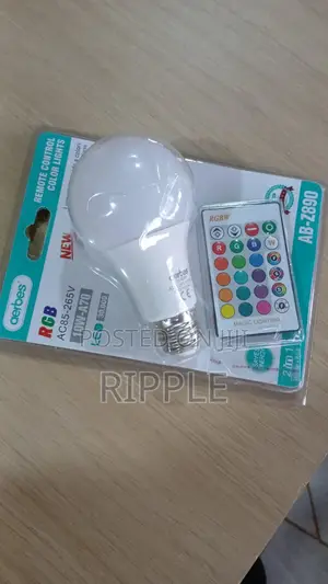 Aerbes 10W RGB LED Bulb - 16 Colors Remote Control