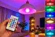 Aerbes 10W RGB LED Bulb - 16 Colors Remote Control - 3