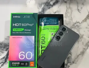 New Infinix Hot 60 Pro+ 256GB Black