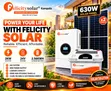 Felicity Megasun 2kva 2.5kWh 24V Hybrid Solar System Kit - 1