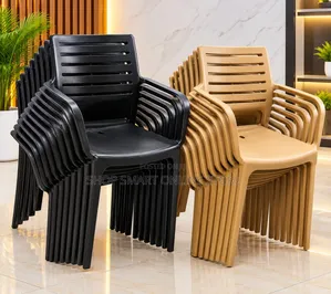 1pc Stackable Plastic Chair - Brand New