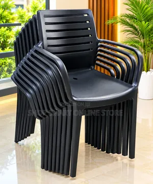 Executive Plastic Chairs with Armrests