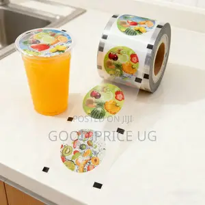 Fruit-Printed Plastic Cup Sealing Film Roll