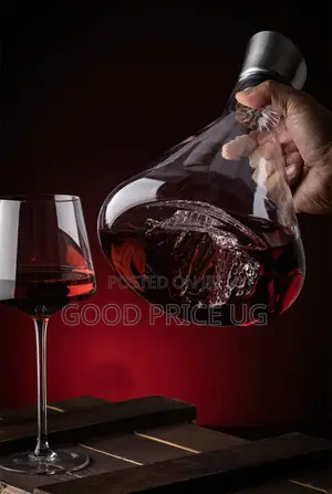 Topographic Mountain Wine Decanter