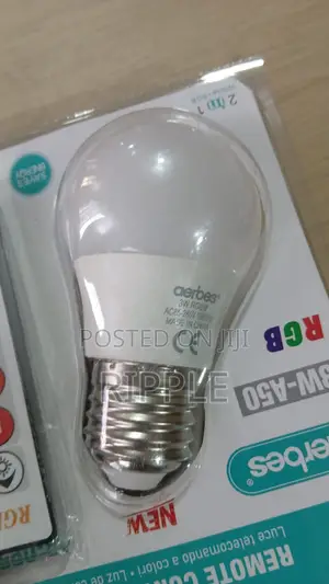 Aerbes 3W RGB LED Bulb with Remote Control