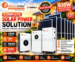 10kWh 12kVA 48V Felicity Hybrid Lithium Solar System Kit