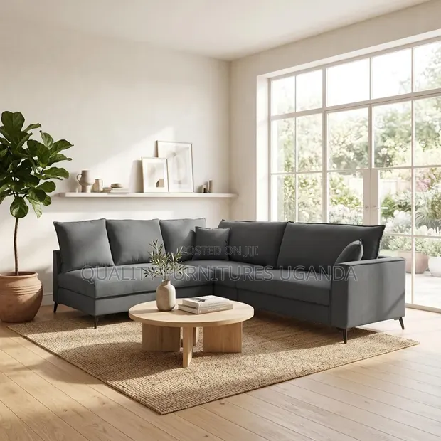 Fibre L Sofa Set - 1