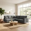 Fibre L Sofa Set - 1