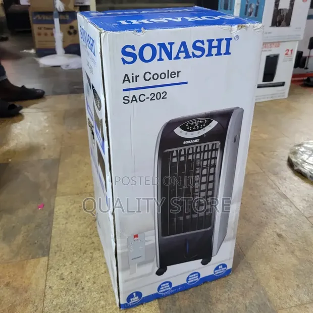 Sonashi Air Cooler - 6L Tank, 3 Speeds - 1