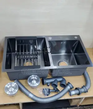 Brand New Double Kitchen Sink - Steel