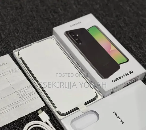 New Samsung Galaxy A56 256GB Black - 1