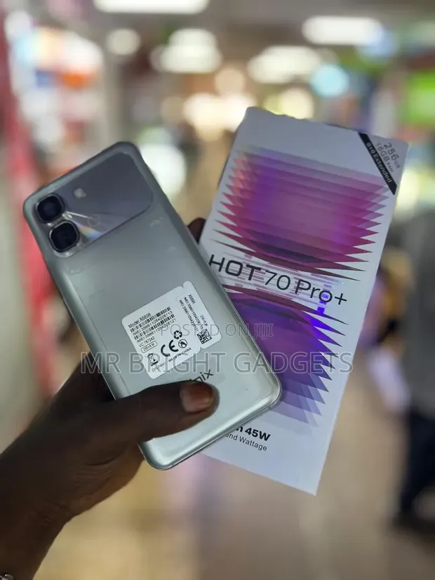 New Infinix Hot 70 Pro 5G+ 256GB Gray - 1