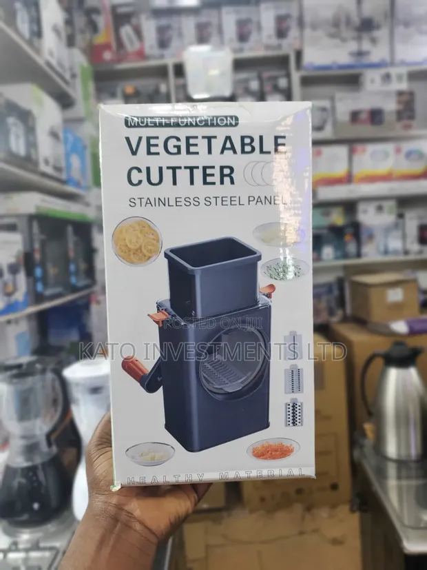 Multi-Function Rotary Vegetable Cutter and Cheese Grater - 1