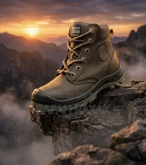 Men's Safety Jogger Classic Dark Brown Safety Shoes