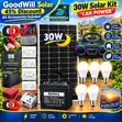 30W Clean Energy Solar System Full Kit - 2