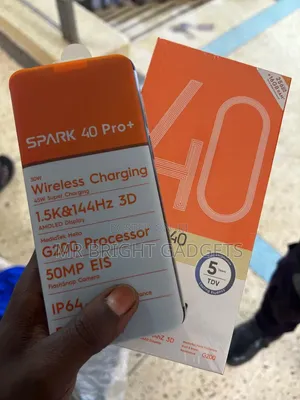 New Tecno Spark 40 Pro+ 256GB Silver