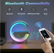 3-in-1 Wireless Charger with Bluetooth Speaker and Lamp - 2