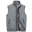 Men's 4F Full-Zip Knit Sweater Vest - 3