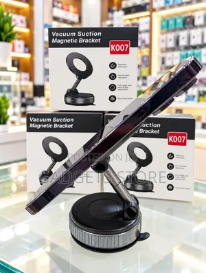 K007 Vacuum Suction Magnetic Bracket - 360° Adjustable Phone Holder