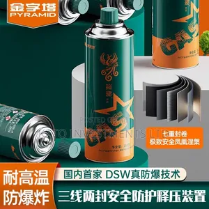 Pyramid Nirvana Series 220g Explosion-Proof Butane Gas Canister