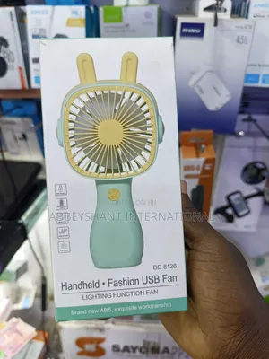 Handheld Fashion USB Fan with Light