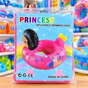 Princess Inflatable Swimming Seat for Kids - Pink
