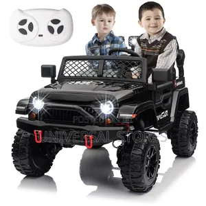 Big Remote Controlled Kids Car - Black
