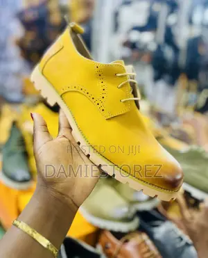 Timberland Yellow Leather Oxfords - Men's Size 40-45