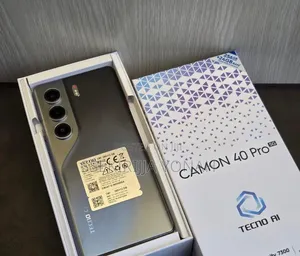 New Tecno Camon 40 Pro 4G 256GB Black