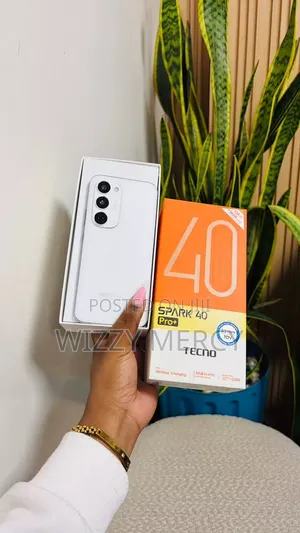 New Tecno Spark 40 Pro+ 256GB White
