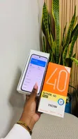 New Tecno Spark 40 Pro+ 256GB White - 3