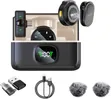 2 Pack Wireless Lavalier Microphone for iPhone/Android USB-C - 1