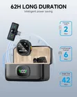 2 Pack Wireless Lavalier Microphone for iPhone/Android USB-C - 3
