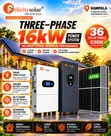 Felicity 25kWh 16kVA 3-Phase Hybrid Solar System - 1