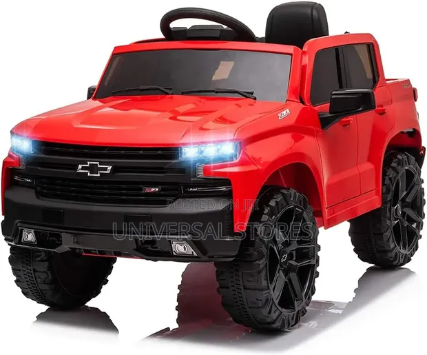 Red 12V Kids Ride-On Toy Truck - 1
