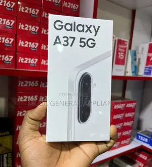 New Samsung Galaxy A37 256GB Black