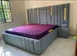 World Industries Bed Frame 6x6 Gray - 1