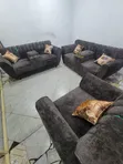 2.2.1 Corner Sofa with Cup Holders - Brown - 1