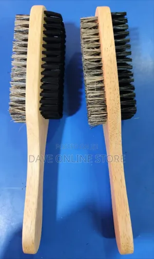 Double-Sided Wooden Hair and Beard Brush