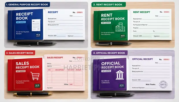 Receipt Books Printing - 1