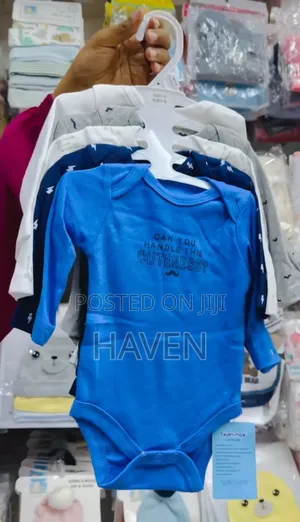 Baby Bodysuits - 5 Piece Long Sleeve Set