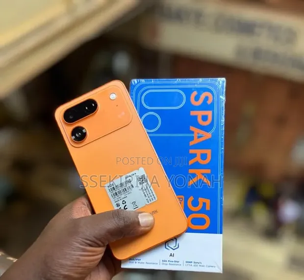 New Tecno Spark 50 Pro 256GB Orange - 1