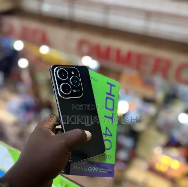 New Infinix Hot 40 Pro 256GB Black - 1