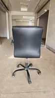 Used Executive Low Back Leather Office Chair - 3