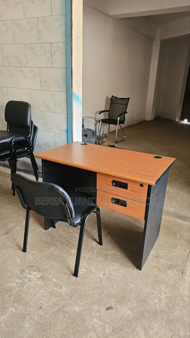 Used Office Chair and Table - 1
