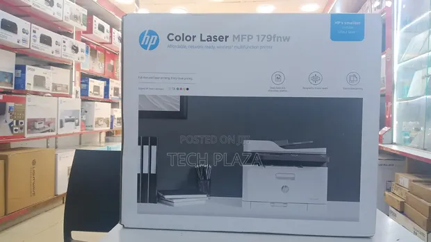 HP Colour LaserJet MFP 179fnw Printer - Print, Scan, Copy, Fax, Wi-Fi - 1